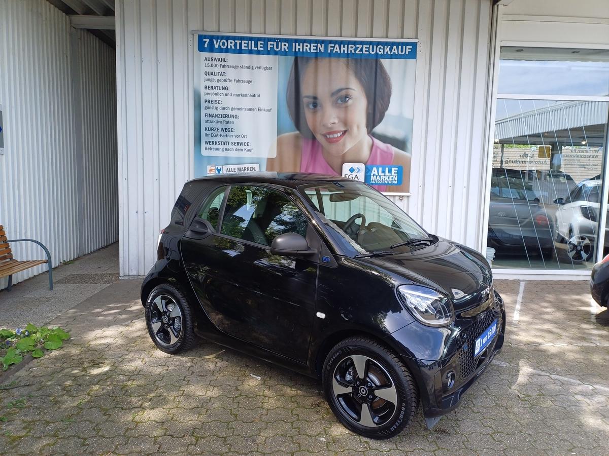 Smart ForTwo EQ Exclusive PANORAMA CAM MEDIA LED PDC SHZ ALU 22KW 